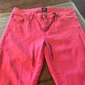 Jeans, straight leg stretch